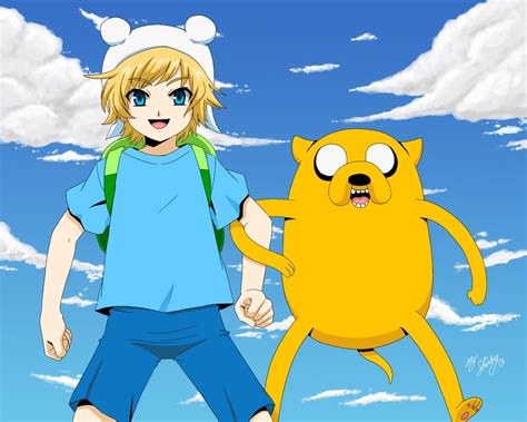 adventure time jake the dog and finn the human